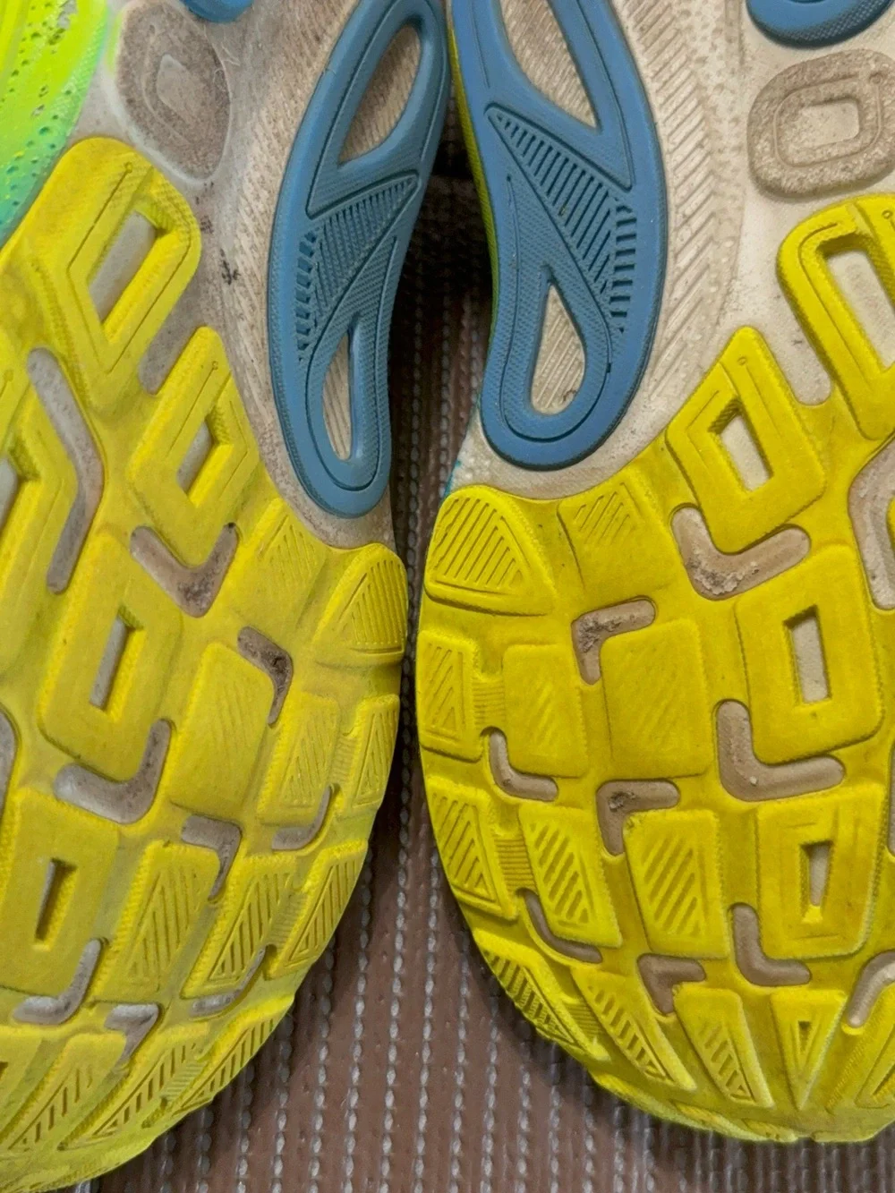 Brooks  Blue and Yellow RunDisney Inspired Sneakers